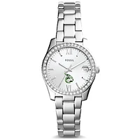 Women's Fossil  Silver Lesley Lynx Scarlette Mini Three-Hand Date Watch
