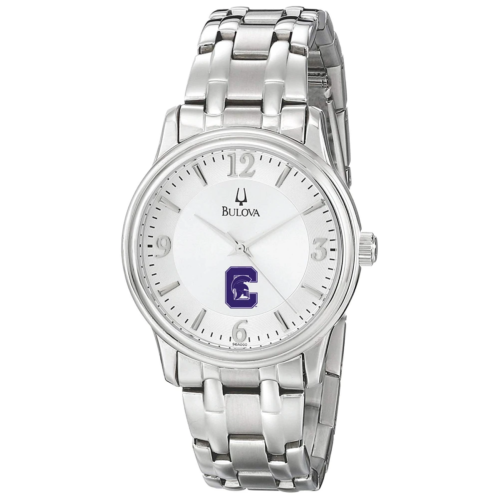 Men's Bulova Silver Capital University Comets Stainless Steel Quartz Watch