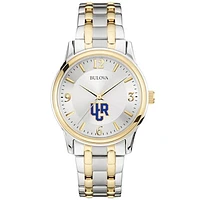 Men's Bulova  Silver/Gold UC Riverside Highlanders Two-Tone Stainless Steel Watch
