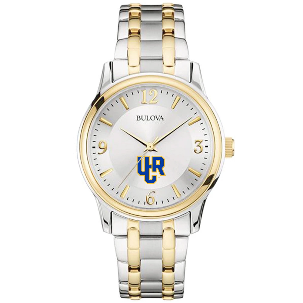 Men's Bulova Silver/Gold UC Riverside Highlanders Two-Tone Stainless Steel Watch