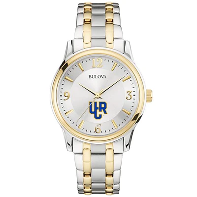 Men's Bulova  Silver/Gold UC Riverside Highlanders Two-Tone Stainless Steel Watch