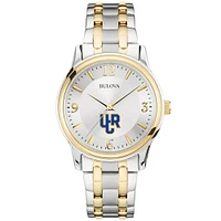 Men's Bulova  Silver/Gold UC Riverside Highlanders Two-Tone Stainless Steel Watch