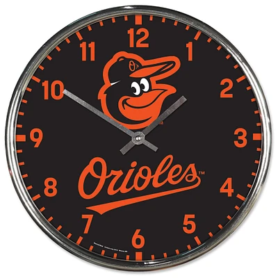 WinCraft Baltimore Orioles Chrome Wall Clock