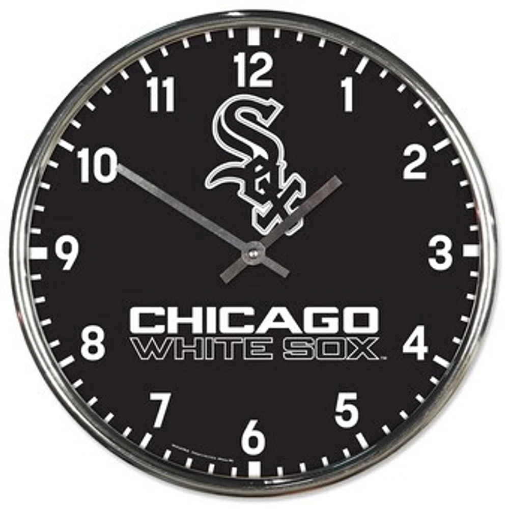 WinCraft Chicago White Sox Chrome Wall Clock