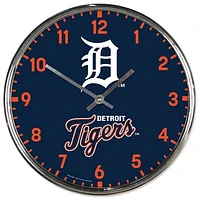 WinCraft Detroit Tigers Chrome Wall Clock