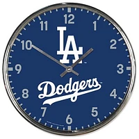 WinCraft Los Angeles Dodgers Chrome Wall Clock