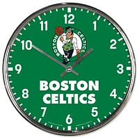 WinCraft Boston Celtics Chrome Wall Clock