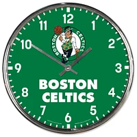 WinCraft Boston Celtics Chrome Wall Clock