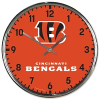 WinCraft Cincinnati Bengals Chrome Wall Clock