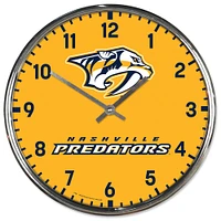 WinCraft Nashville Predators Chrome Wall Clock