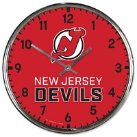 WinCraft New Jersey Devils Chrome Wall Clock