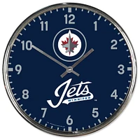 WinCraft Winnipeg Jets Chrome Wall Clock