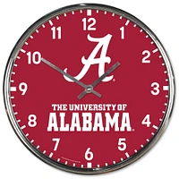 WinCraft Alabama Crimson Tide Chrome Wall Clock