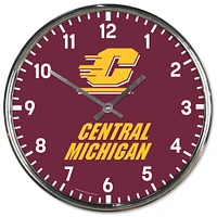 WinCraft Central Michigan Chippewas Chrome Wall Clock