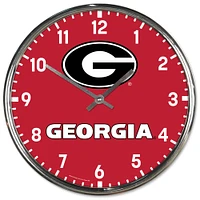 WinCraft Georgia Bulldogs Chrome Wall Clock