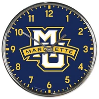 WinCraft Marquette Golden Eagles Chrome Wall Clock