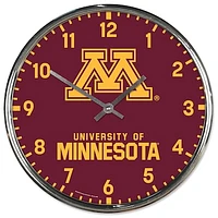 WinCraft Minnesota Golden Gophers Chrome Wall Clock