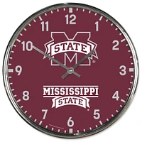 WinCraft Mississippi State Bulldogs Chrome Wall Clock