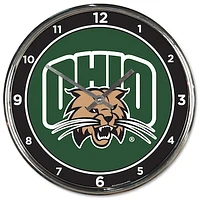 WinCraft Ohio Bobcats Chrome Wall Clock