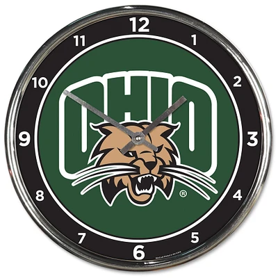 WinCraft Ohio Bobcats Chrome Wall Clock