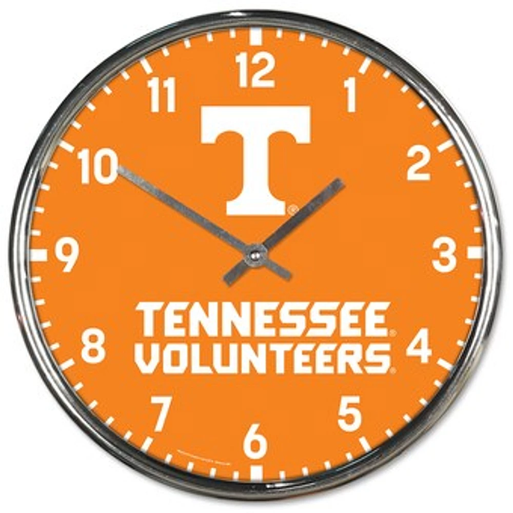 WinCraft Tennessee Volunteers Chrome Wall Clock