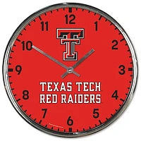 WinCraft Texas Tech Red Raiders Chrome Wall Clock