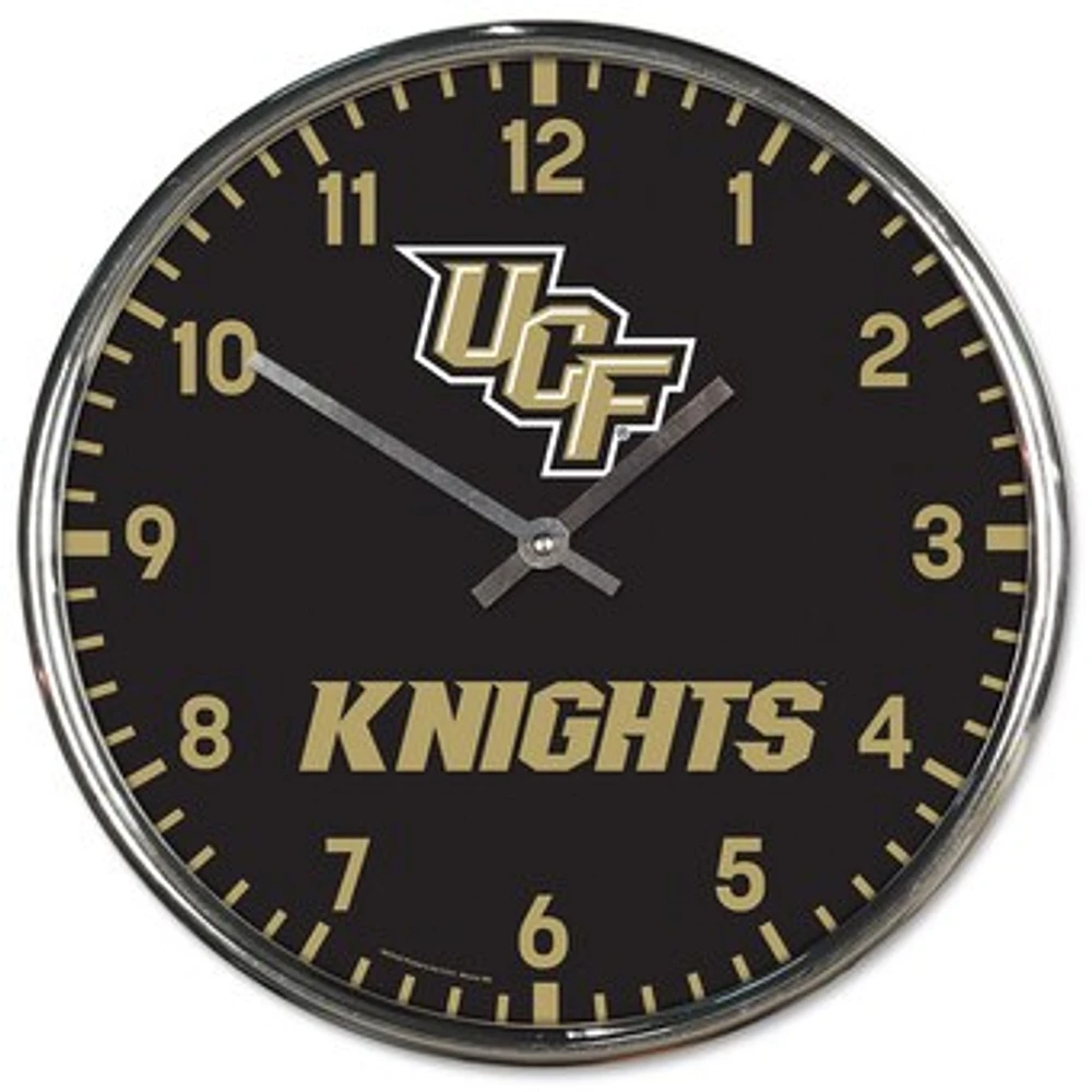 WinCraft UCF Knights Chrome Wall Clock