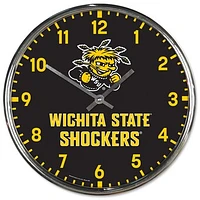 WinCraft Wichita State Shockers Chrome Wall Clock