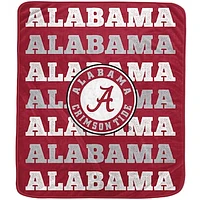 Pegasus Alabama Crimson Tide 60'' x 70'' Logo Wordmark Plush Blanket