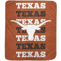 Pegasus Texas Longhorns 60'' x 70'' Logo Wordmark Plush Blanket