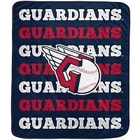 Pegasus Cleveland Guardians 60'' x 70'' Logo Wordmark Plush Blanket