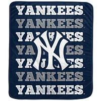 Pegasus New York Yankees 60'' x 70'' Logo Wordmark Plush Blanket