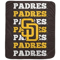 Pegasus San Diego Padres 60'' x 70'' Logo Wordmark Plush Blanket