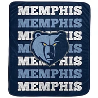 Pegasus Memphis Grizzlies 60'' x 70'' Logo Wordmark Plush Blanket