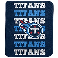 Pegasus Tennessee Titans 60'' x 70'' Logo Wordmark Plush Blanket