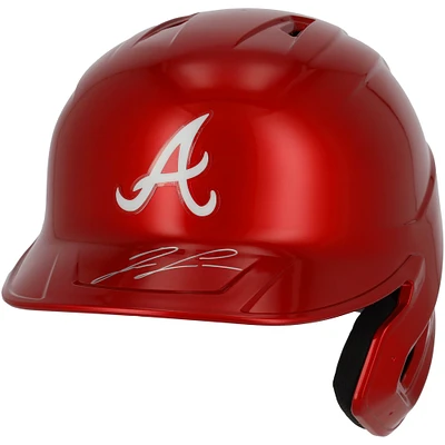 Ronald Acuña Jr. Atlanta Braves Autographed Alternate Chrome Rawlings Mach Pro Replica Batting Helmet - Fanatics Exclusive