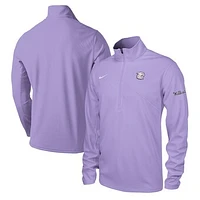 Men's Nike Lavender Kansas State Wildcats Training Performance Half-Zip Top