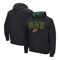 Men's Colosseum Black Florida A&M Rattlers Isle Pullover Hoodie