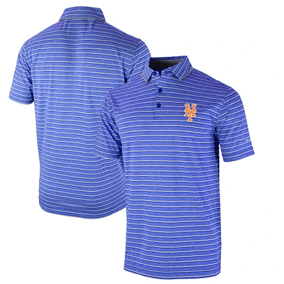 Men's Columbia  Royal New York Mets Omni-Wick Post Round Polo