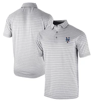 Men's Columbia  Gray New York Mets Omni-Wick Post Round Polo