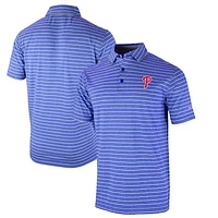 Men's Columbia  Royal Philadelphia Phillies Omni-Wick Post Round Polo