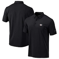 Men's Columbia  Black NASCAR 75th Anniversary Omni-Wick Drive Polo