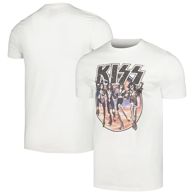 Men's Natural KISS Space Skeleton T-Shirt