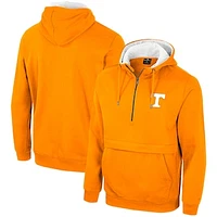 Men's Colosseum Tennessee Orange Volunteers Half-Zip Hoodie