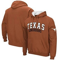 Men's Colosseum Texas Longhorns Double Arch Pullover Hoodie