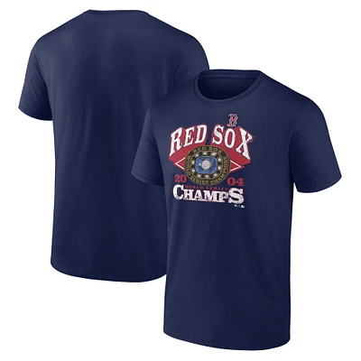 Men's Navy Boston Red Sox 2004 World Series Champions T-Shirt