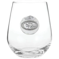 San Francisco 49ers 15oz. Stemless Wine Glass