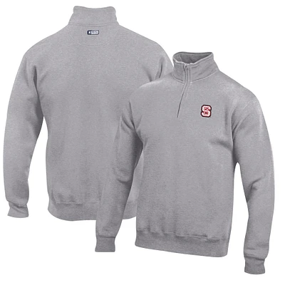 Men's NC State Wolfpack Big Cotton Quarter-Zip Pullover Sweatshirt