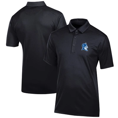 Men's Black Duke Blue Devils Classic Jacquard Polo