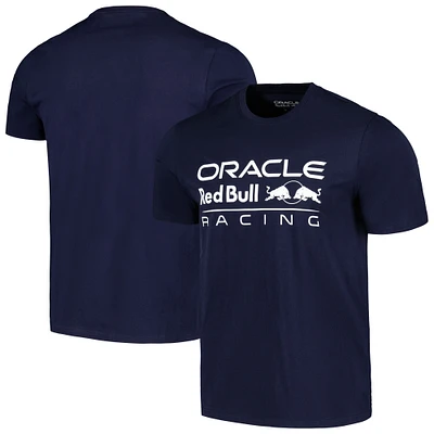 Unisex Castore Navy Red Bull Racing Front Logo T-Shirt